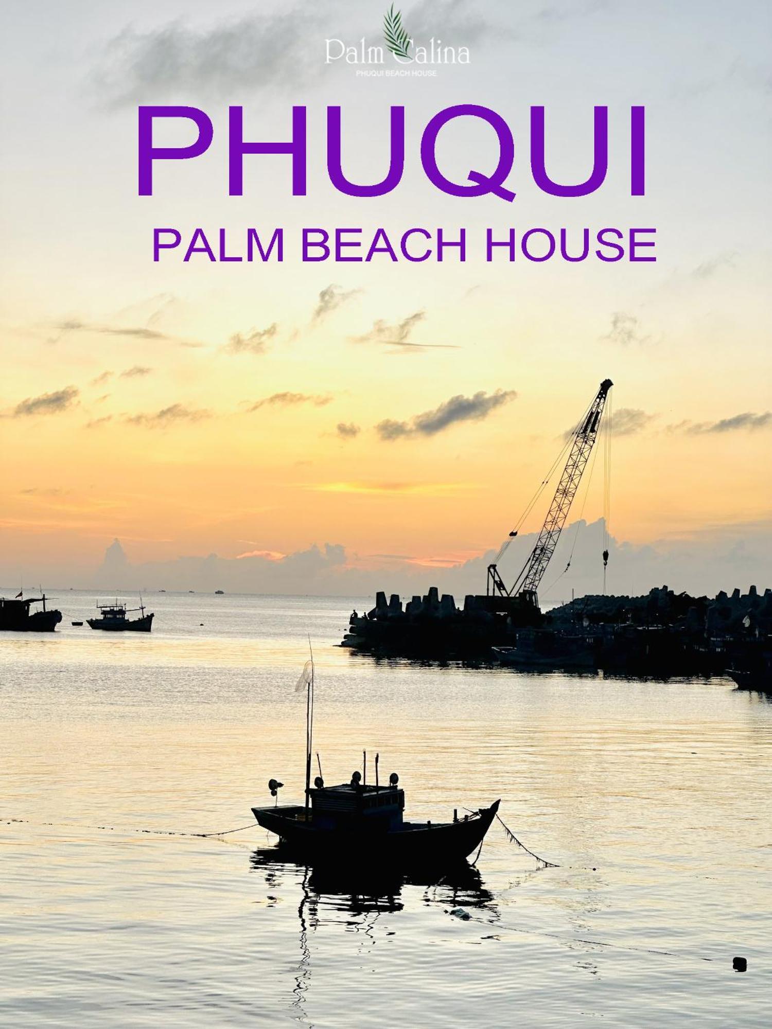 Palmcalina - Phuqui Beach House Cu Lao Thu Exterior photo